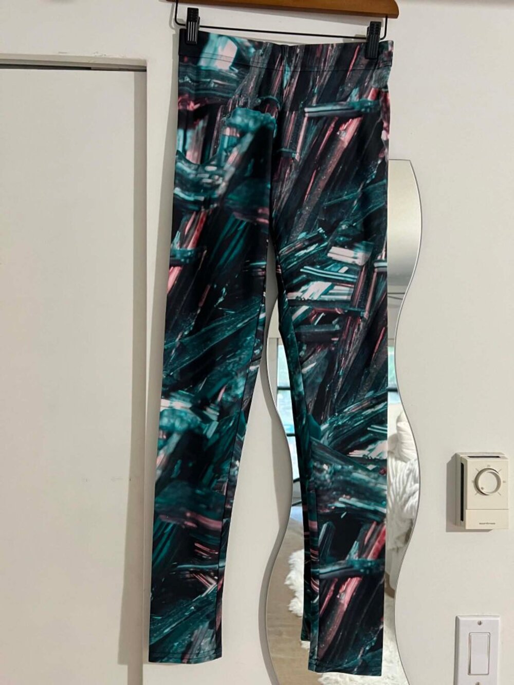 Stibnite printed leggings, size M